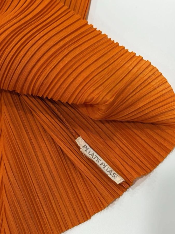 三宅一生PLEATS PLEASE ISSEY MIYAKE 亮橘上衣-9