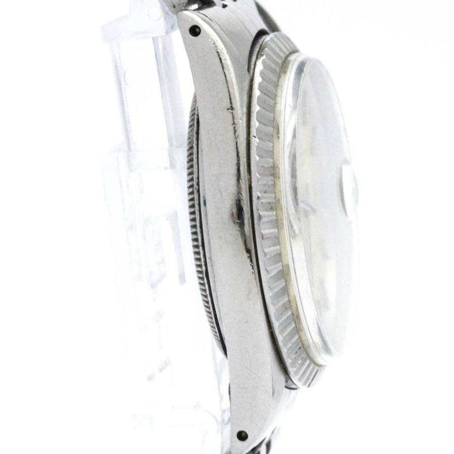 勞力士 Datejust 1601 白金精鋼自動男士腕錶-8