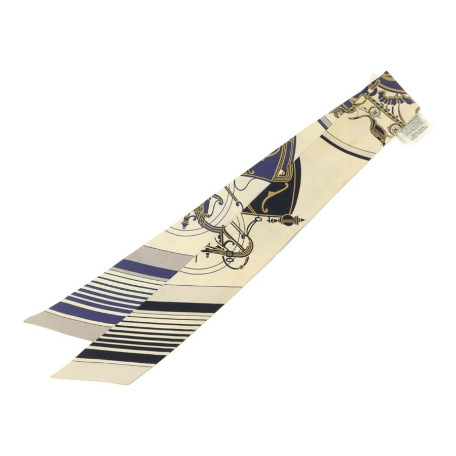 HERMES 絲質Twilly絲巾-1