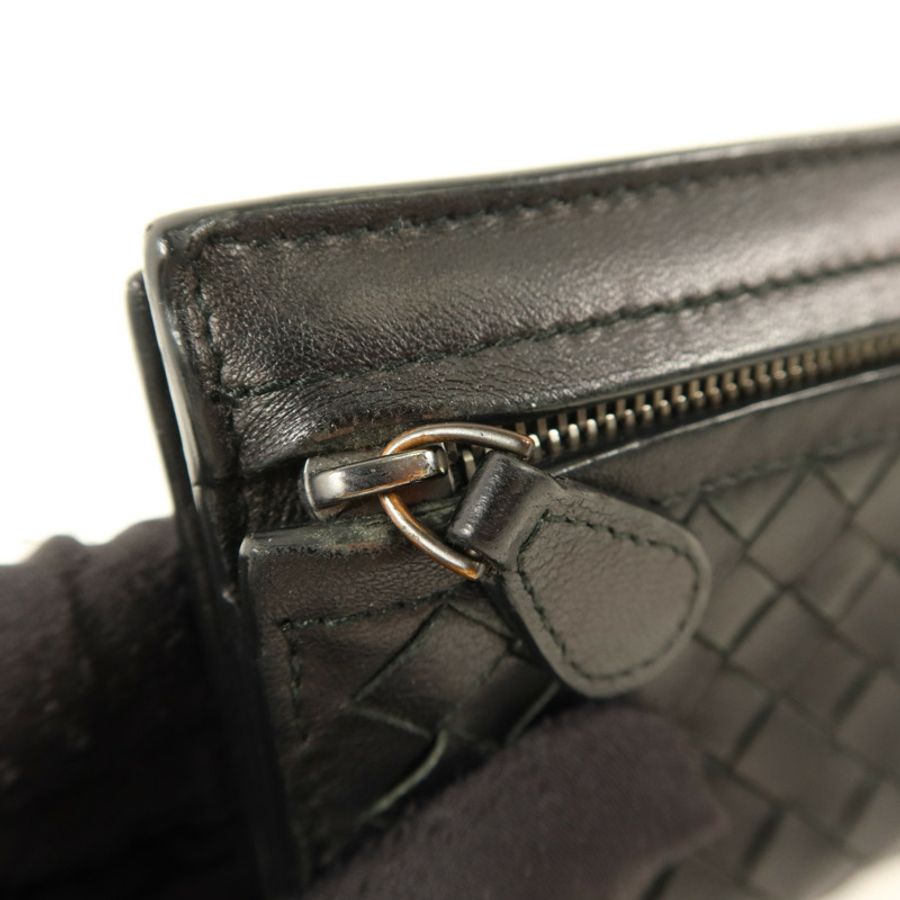 BOTTEGA VENETA 羊皮皮革Bifold Wallet錢包-11