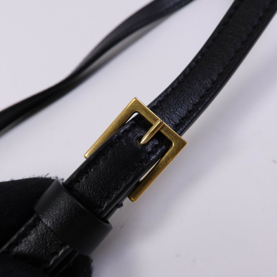 SAINT LAURENT 牛皮皮革LOU Camera Bag金扣肩背袋-7