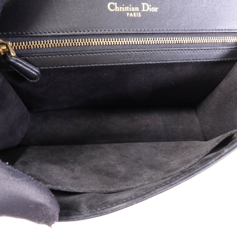 Dior 牛皮皮革Diorama金扣肩背袋-4