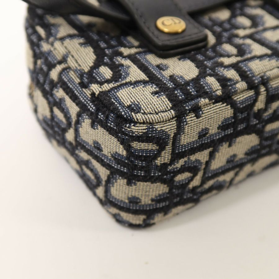 Dior 帆布Oblique Belt Bag金扣腰包-11