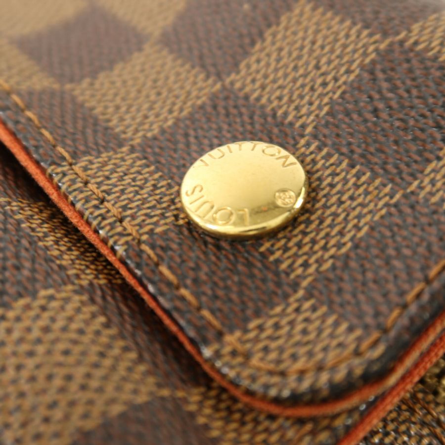 LOUIS VUITTON Damier Naviglio金扣肩背袋-13