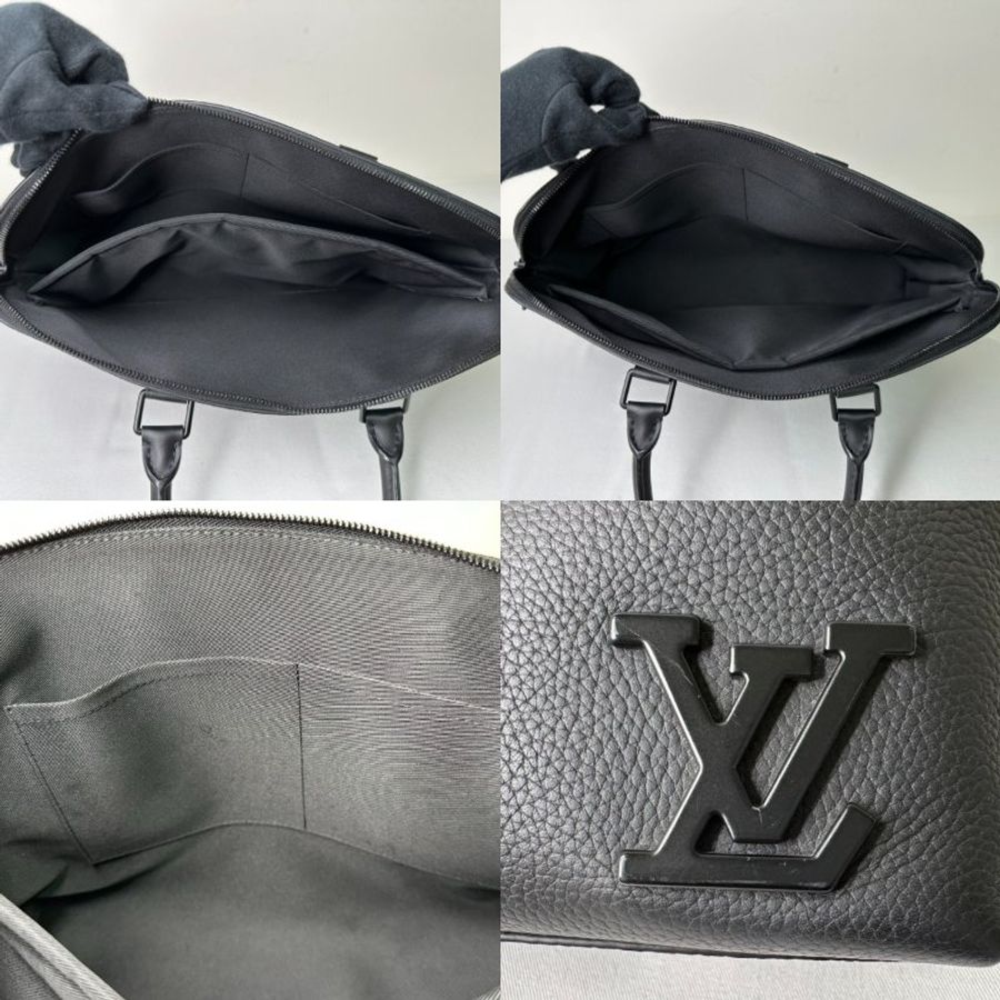 LV Takeoff全皮革電腦公事包-7