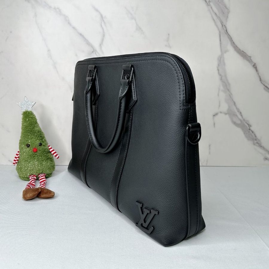 LV Takeoff全皮革手提公事包-2