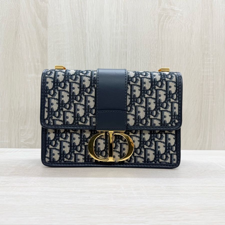 Dior🩵藍緹花30Montaigne肩側背M9203UTZQ-1