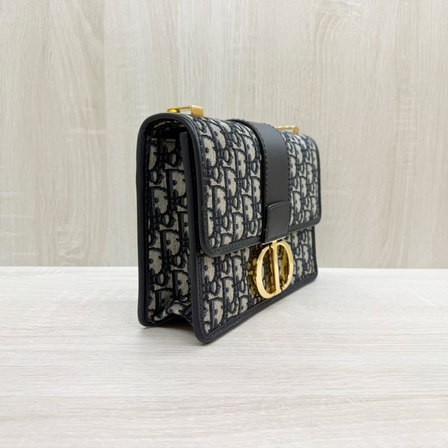 Dior🩵藍緹花30Montaigne肩側背M9203UTZQ-4