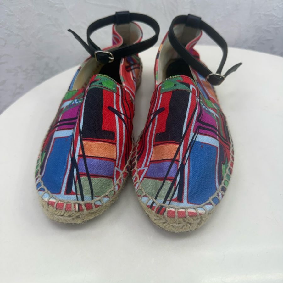 Hermes Cloth Espadrilles EU 39-0