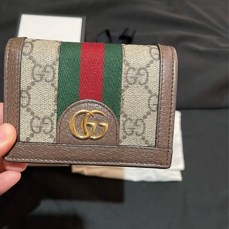 GUCCI OPHIDIA經典短夾-1