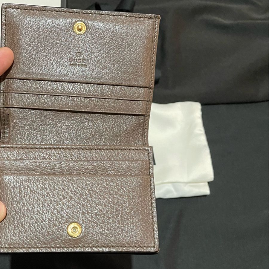 GUCCI OPHIDIA經典短夾-3