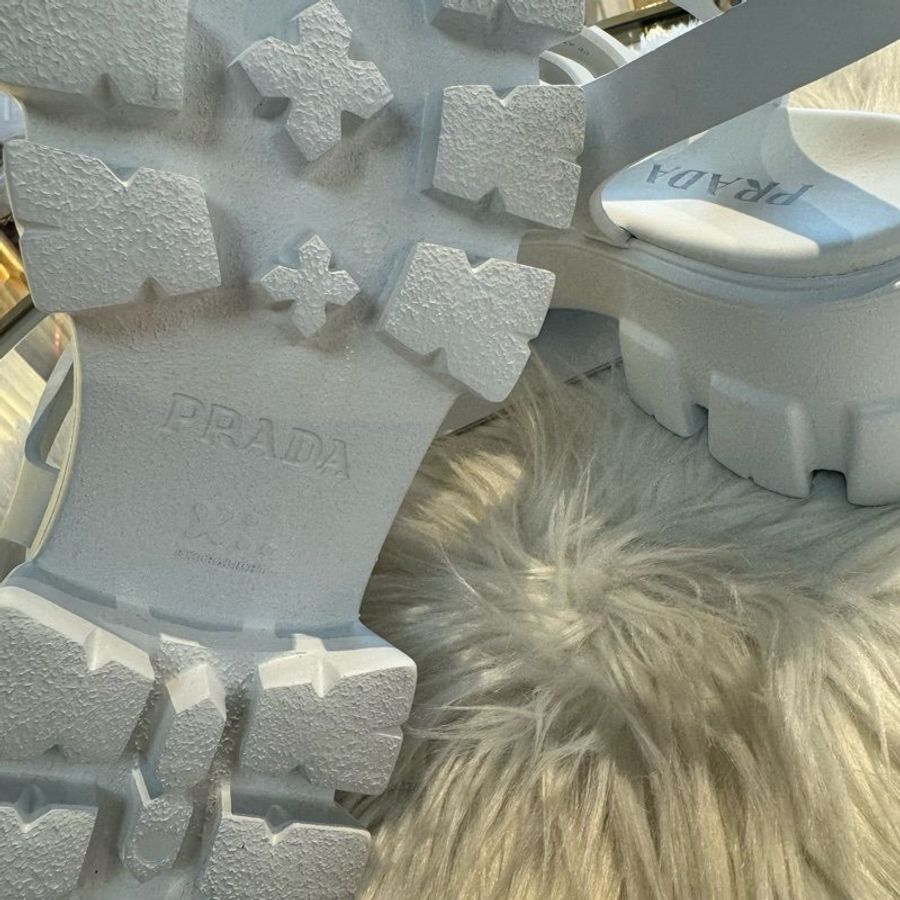 全新 Prada Monolith 厚底涼鞋-4