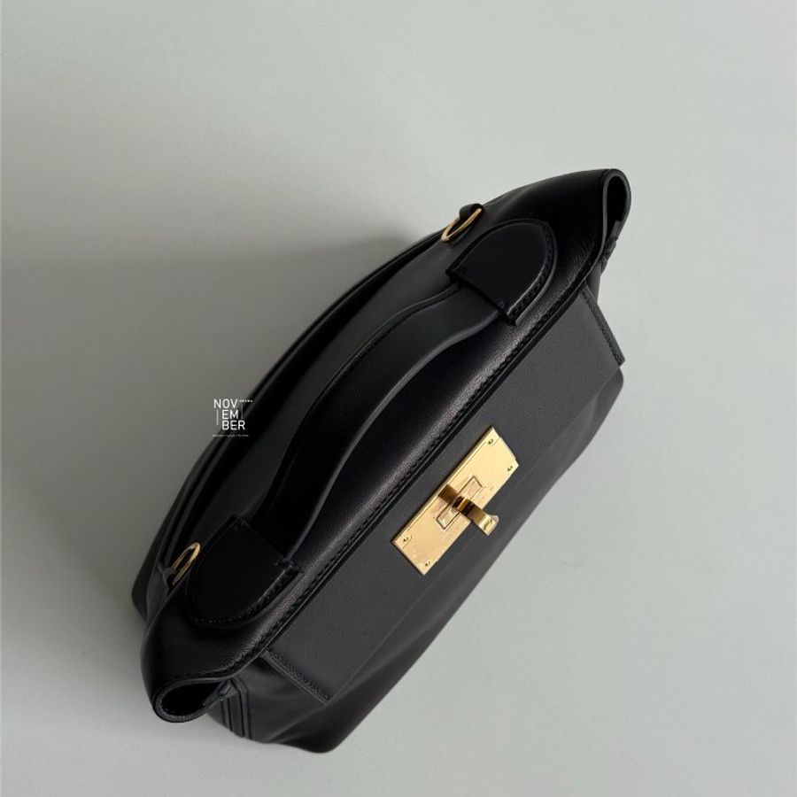 99新🆕 有購證🙌🏻 Hermès 愛馬仕 2424 mini 黑色金釦-3