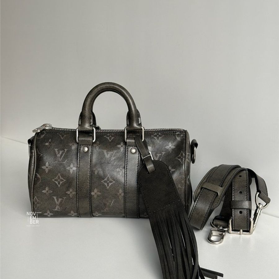 99新🆕 Louis Vuitton LV 路易威登 Keepall 25 仿舊綠💚-0