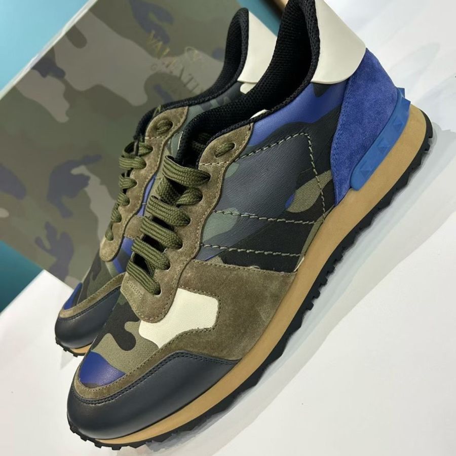 Valentino華倫天奴迷彩運動鞋 尺寸43碼  附件有塵袋 。-3