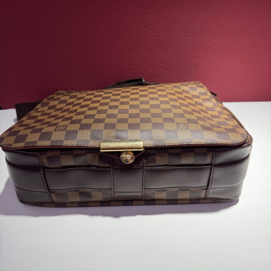 LV 路易威登 格子 單肩包 男款 尺寸：34x10x30cm無附件-11