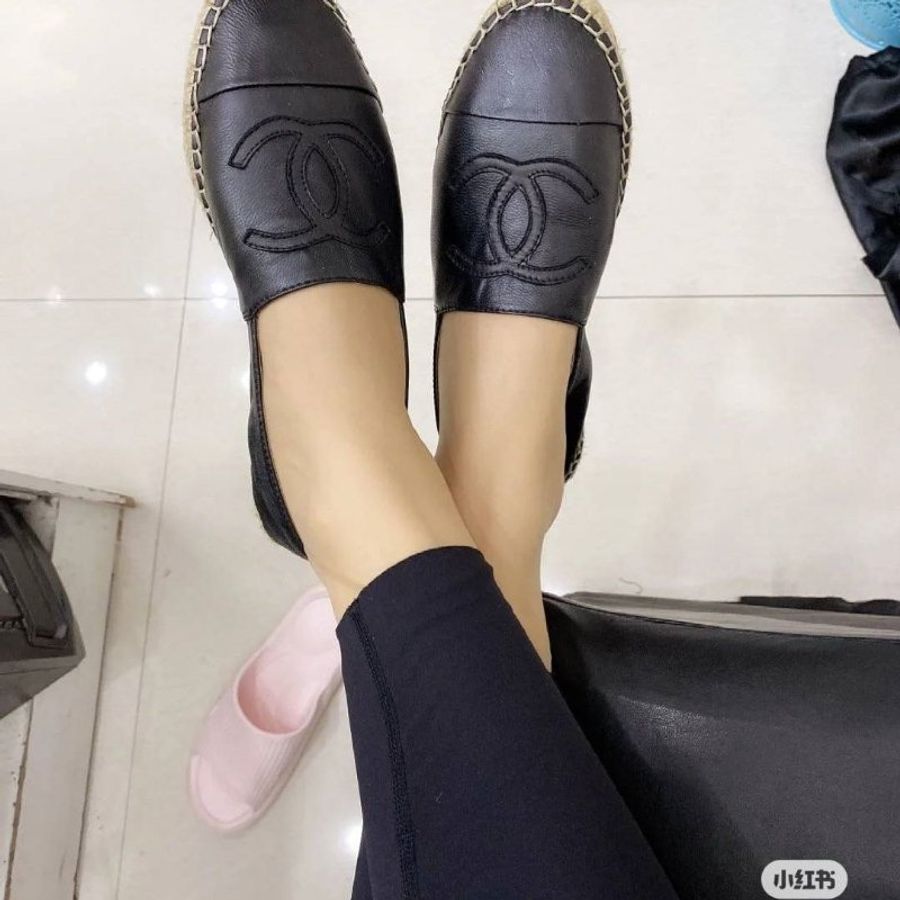 CHANEL 🎀現貨實拍 🎀香奈兒 漁夫鞋~二手(38)號-7