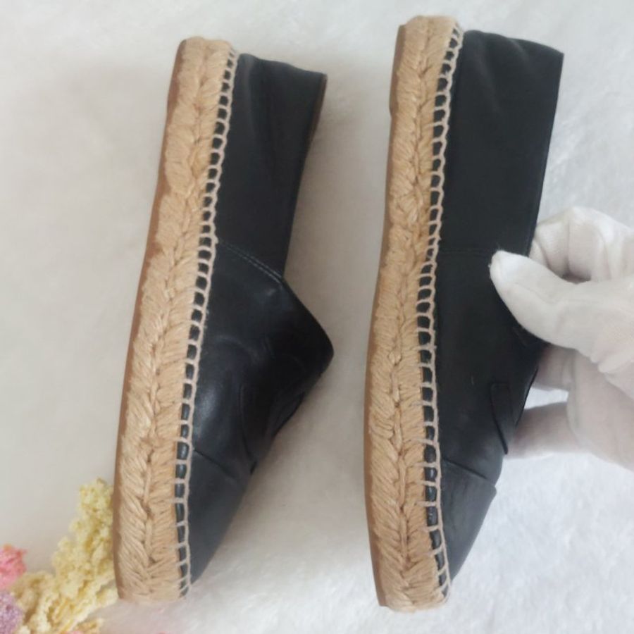 CHANEL 🎀現貨實拍 🎀香奈兒 漁夫鞋~二手(38)號-24