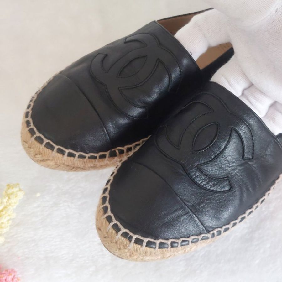 CHANEL 🎀現貨實拍 🎀香奈兒 漁夫鞋~二手(38)號-41