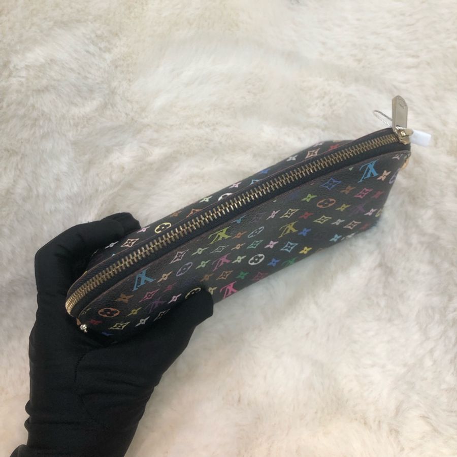 LV黑三彩化妝袋 XC035-9