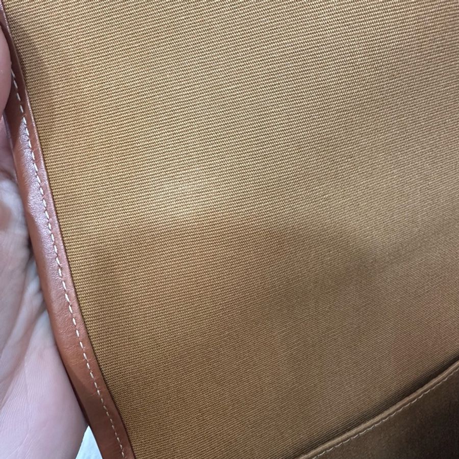 Celine 191502 老花凱旋門金釦馬鞍包 斜背包 folco triomphe-27