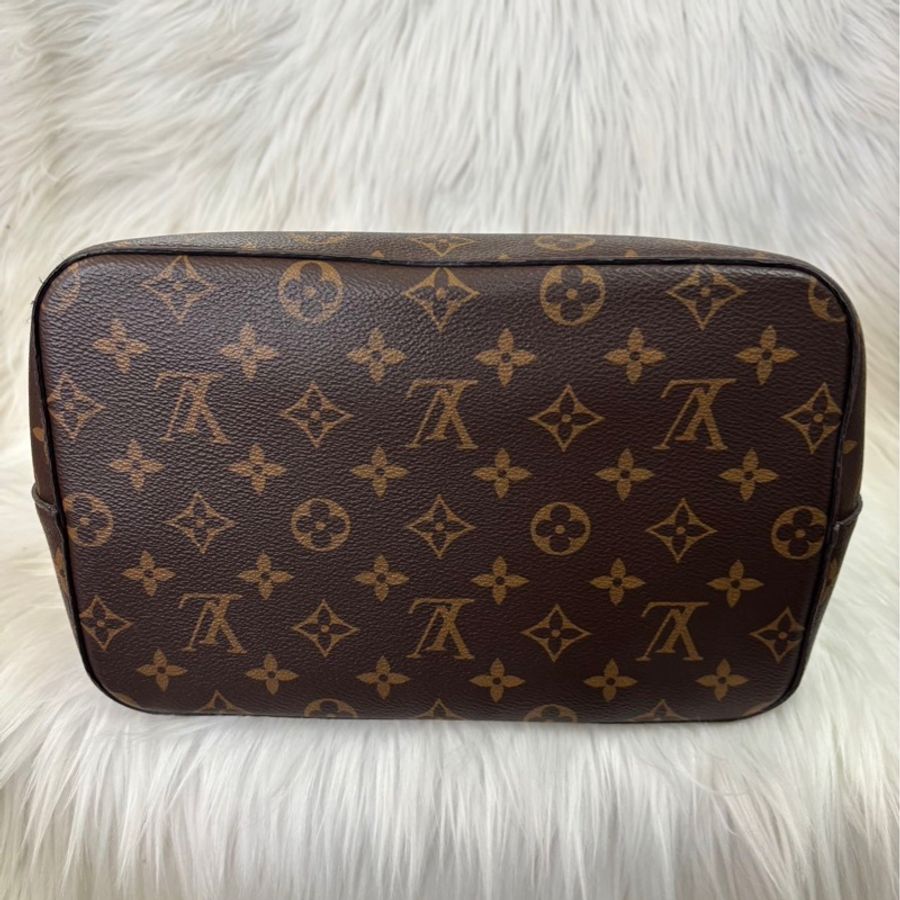 LV 路易威登 NEONOE系列 黑桶中號 牛皮黑色水桶包-5