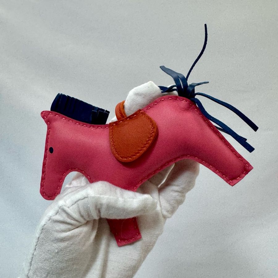 愛馬仕 HERMES Rodeo Pegase MM 小馬吊飾(三色拼色)NO YEAR STAMP-0