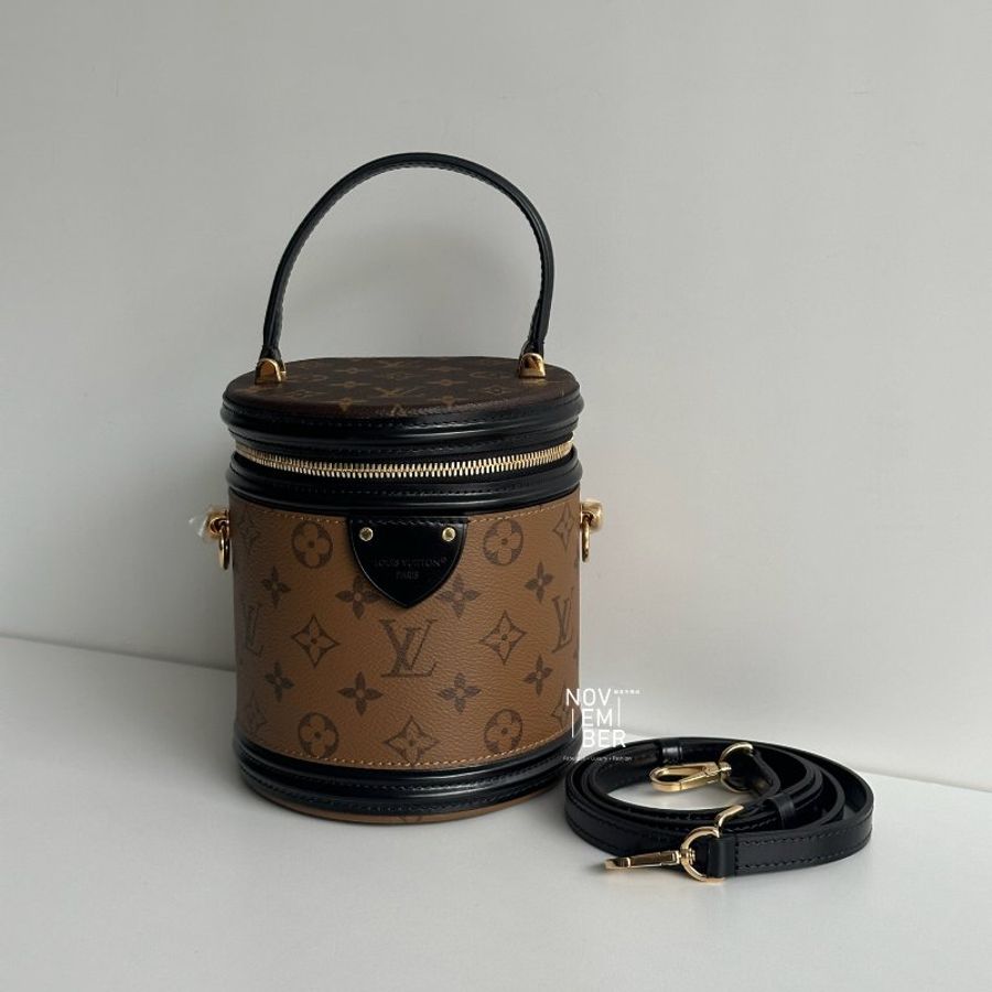 99新🆕 芯片款✨ Louis Vuitton LV 路易威登 Cannes 圓筒包-0