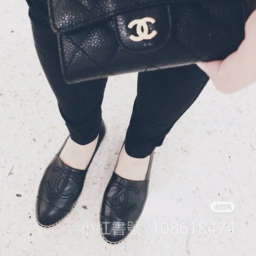 CHANEL 🌈現貨實拍 🌈香奈兒 漁夫鞋~二手(38)號-2