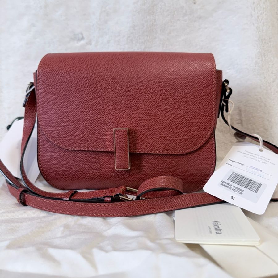 VALEXTRA✨ISIDE Crossbody Box單肩斜背包馬鞍包-11