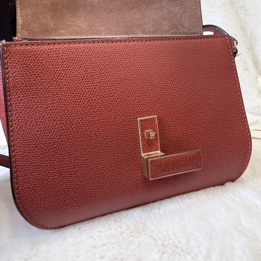 VALEXTRA✨ISIDE Crossbody Box單肩斜背包馬鞍包-42
