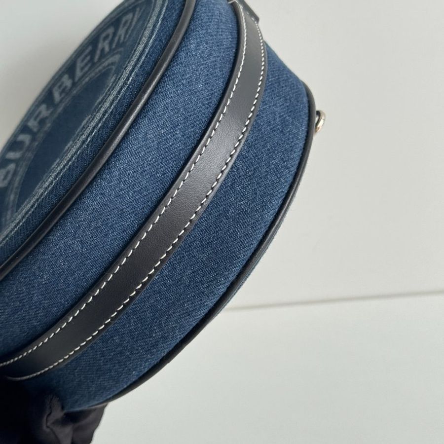 99新🆕 Burberry 牛仔圓餅包-8
