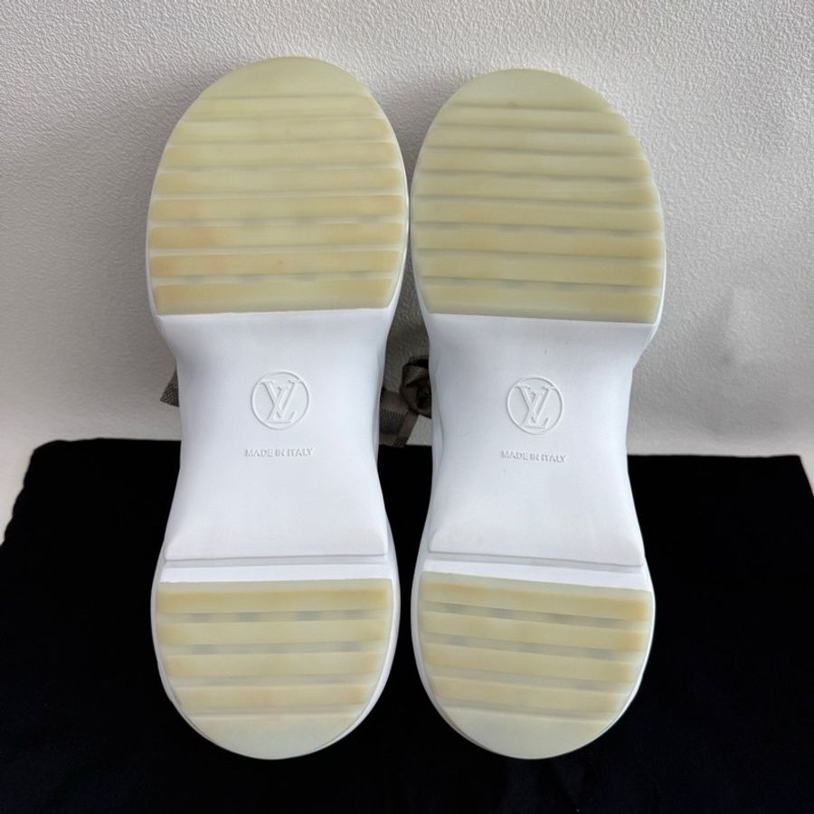 LV Archlight 1.0 皮革蝴蝶結鞋帶 象牙白 38碼-9
