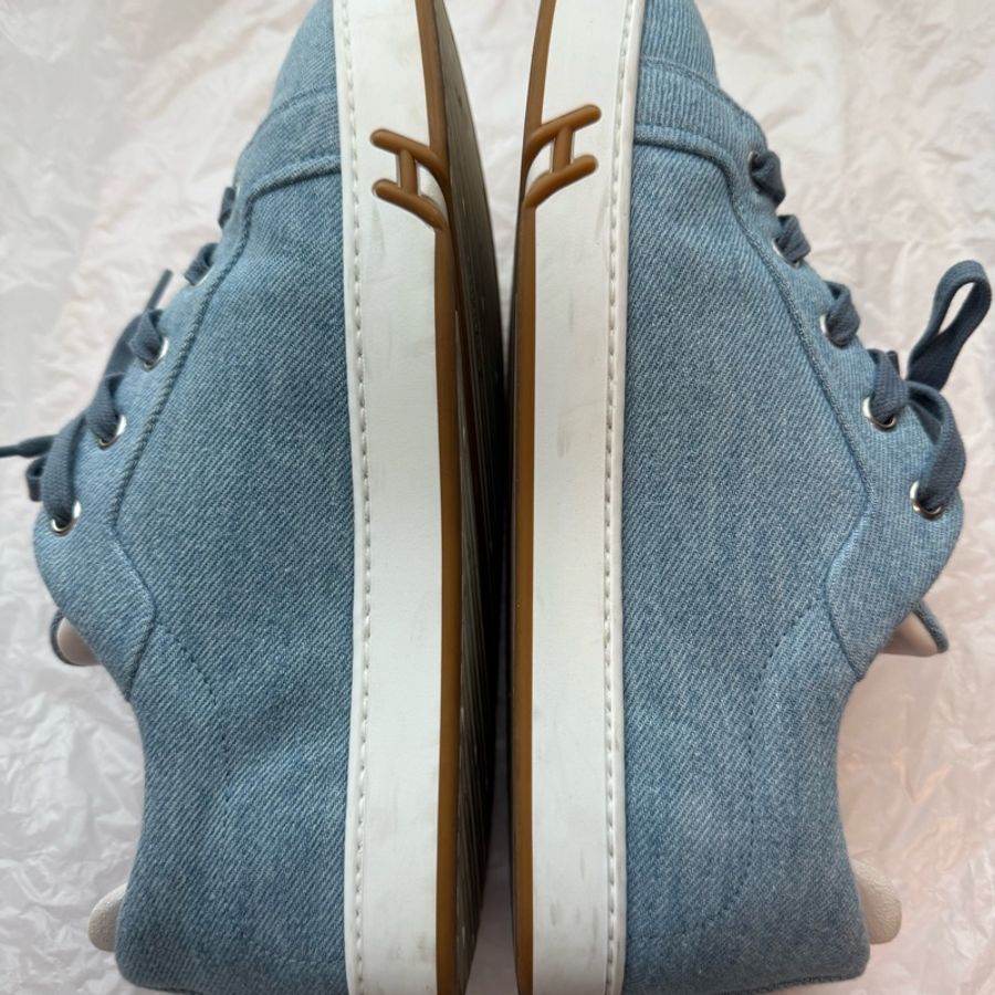 💖Hermes KID 牛仔 休閒鞋 37號💖 小H-9