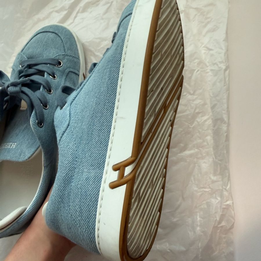 💖Hermes KID 牛仔 休閒鞋 37號💖 小H-10