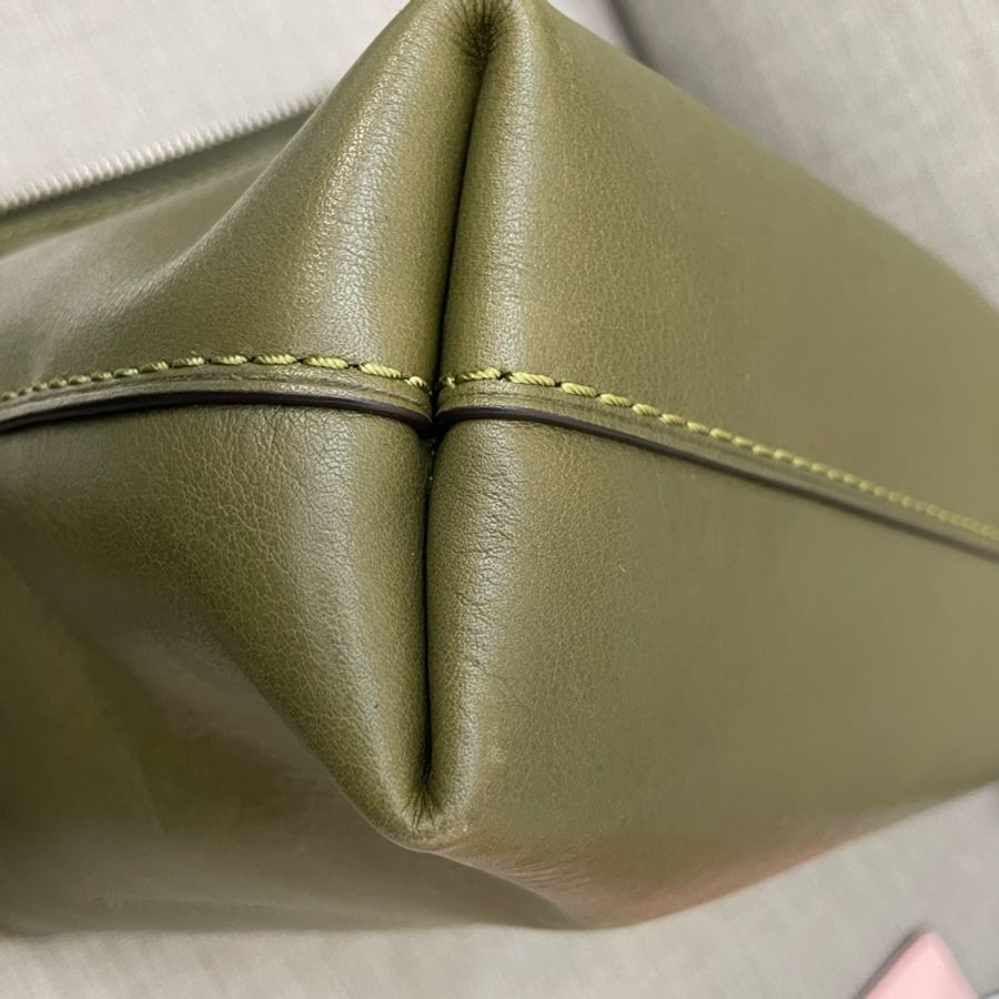 99新 2/21購入 Coach Mott 33 綠-16