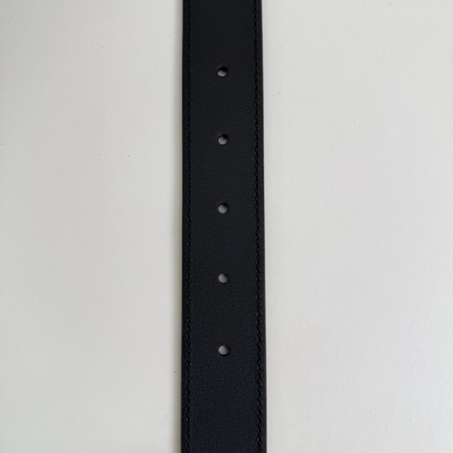 古馳/GUCCi 黑色 腰帶 金扣 尺碼：95碼  3CM寬-8