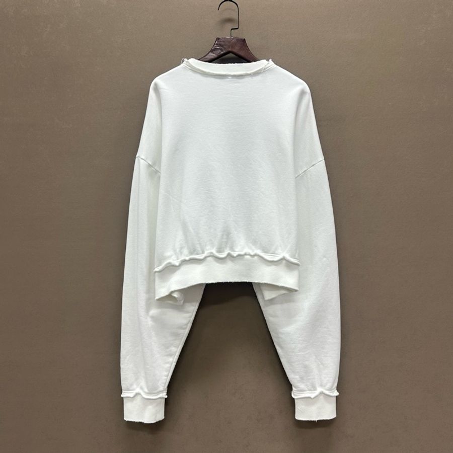 繆繆/Miu Miu/破壞刺繡衛衣/s碼/98新/cl01974-1
