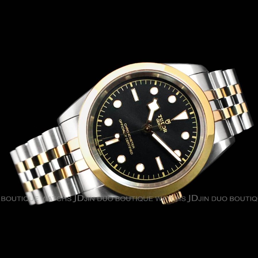 金鐸精品~W900 TUDOR帝舵M79683-0001 Black Bay One黑面盤S&G半金款41mm自動上鍊男用腕錶 近新品-1