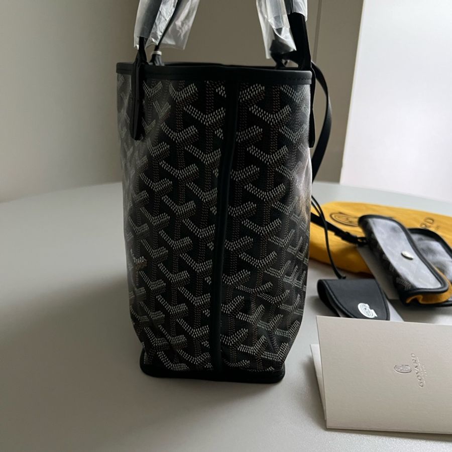 全新！！Goyard黑色Anjou Mini Bag-6