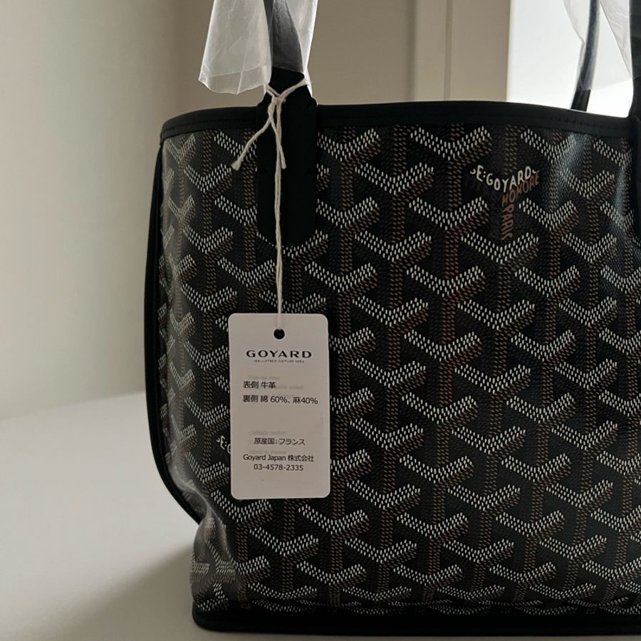 全新！！Goyard黑色Anjou Mini Bag-8