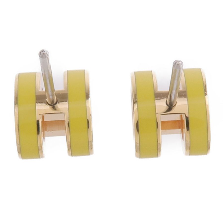 HERMES 金屬Mini Pop H Earrings耳環-2