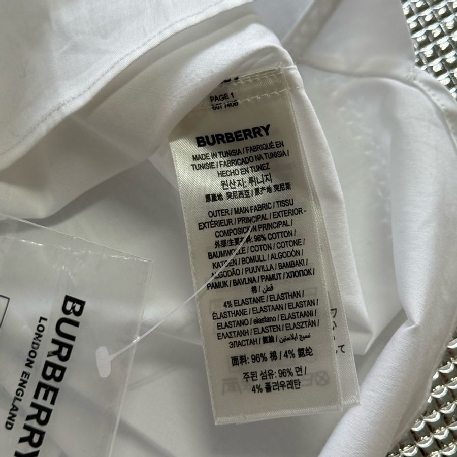 「員購特價」全新BURBERRY ［專櫃價18900］博柏利經典短袖襯衫-5