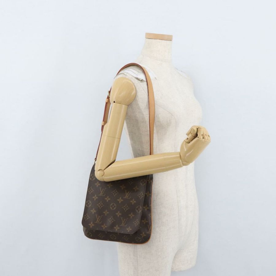 【日本直送】路易威登 Monogram Musette Salsa 短版肩背包 M51258 LV Auth ka3390V-21
