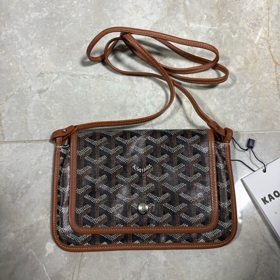 Goyard 焦糖色Plumet Bag單肩包-0