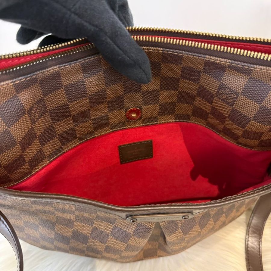 LV Bloomsbury PM棋盤格斜肩包-5