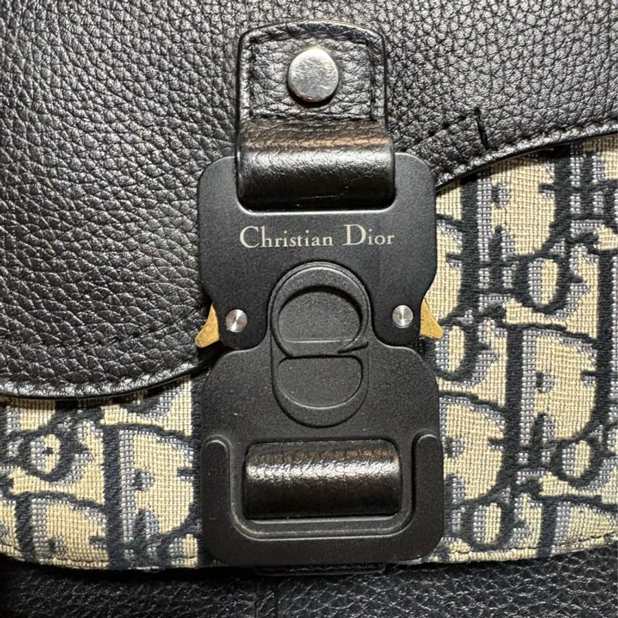 Dior經典Oblique Mini Saddle Bag-3
