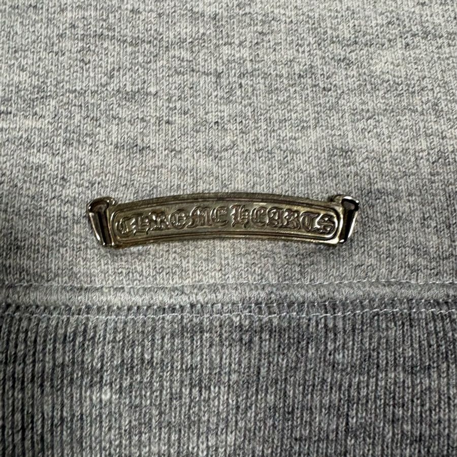 Chrome Hearts 灰色尼龍梵文十字衛衣-5