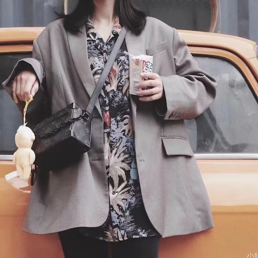 Louis Vuitton Mini Soft Trunk黑花盒子包 芯片款 尺寸18×13-38