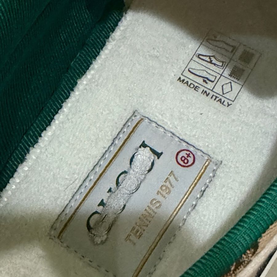 🔥【專櫃正品Gucci帆布鞋EU42.5】 男女皆可穿Gucci Men’s GG Tennis 1977 Sneake 全新正品保證-17